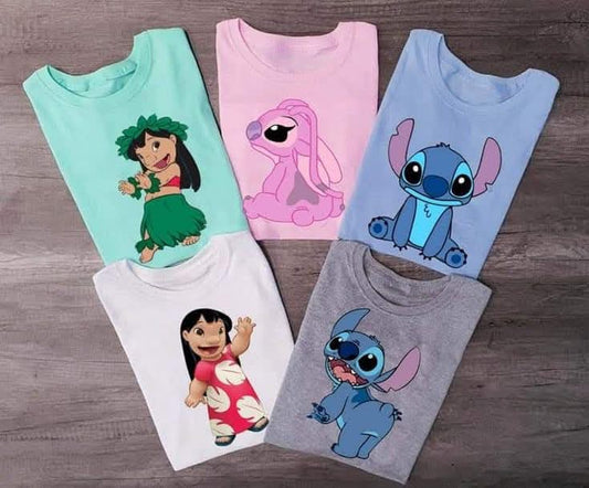 Camisetas Algodón Stich