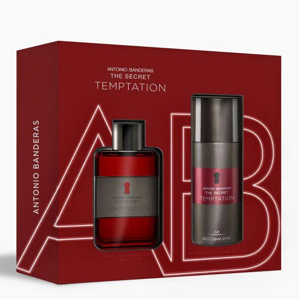 Antonio Banderas The Secret Temptation EDT (M) / 2 Pc SP 100 ml; DEO 150 ml